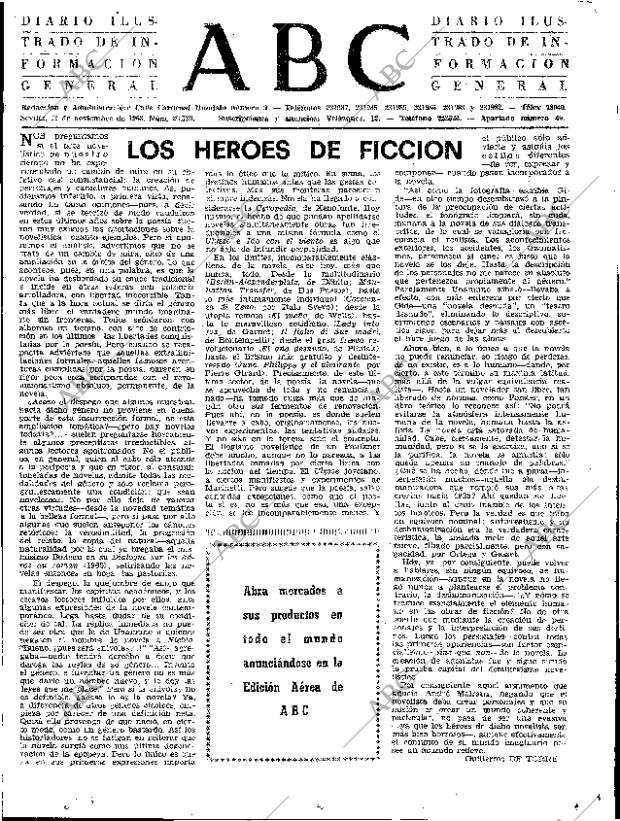 ABC SEVILLA 12-11-1968 página 3