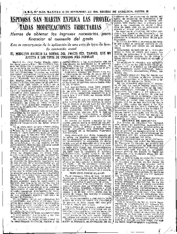 ABC SEVILLA 12-11-1968 página 39