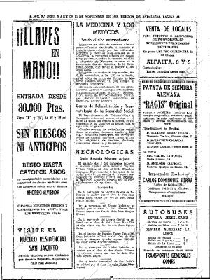 ABC SEVILLA 12-11-1968 página 42