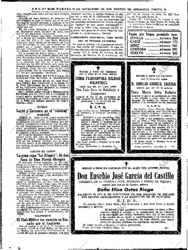 ABC SEVILLA 12-11-1968 página 74