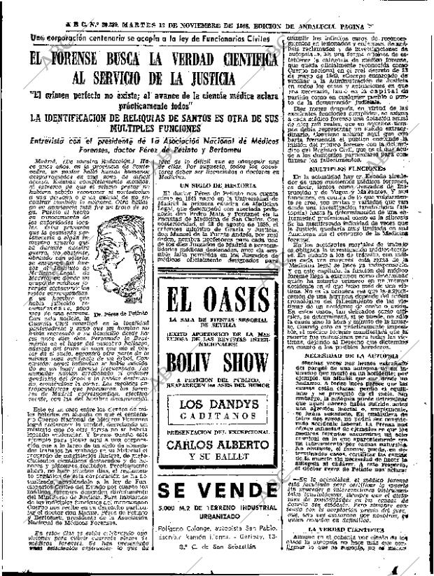 ABC SEVILLA 12-11-1968 página 75