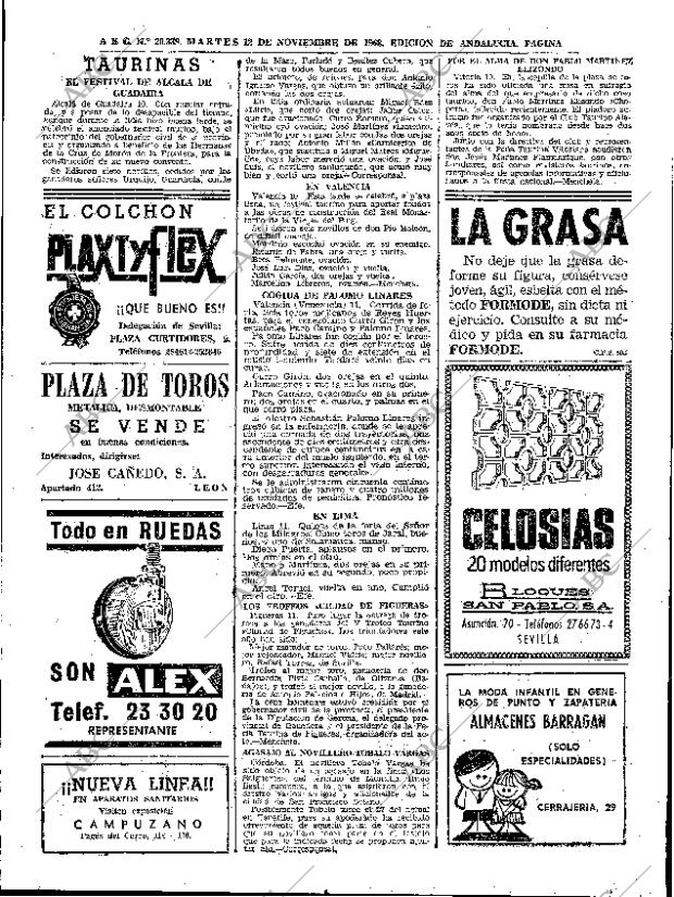 ABC SEVILLA 12-11-1968 página 83