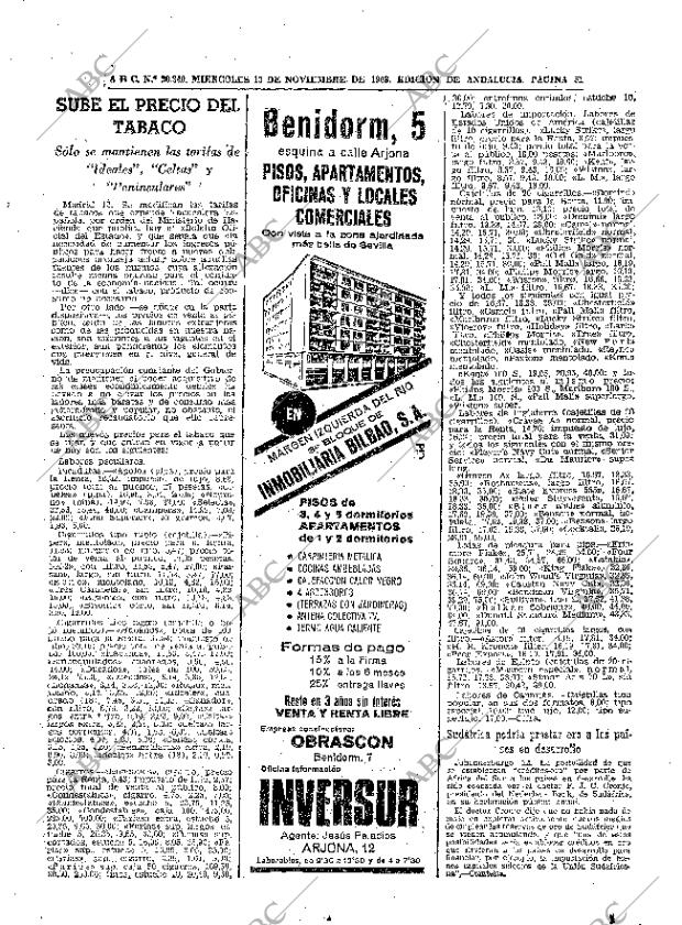 ABC SEVILLA 13-11-1968 página 51