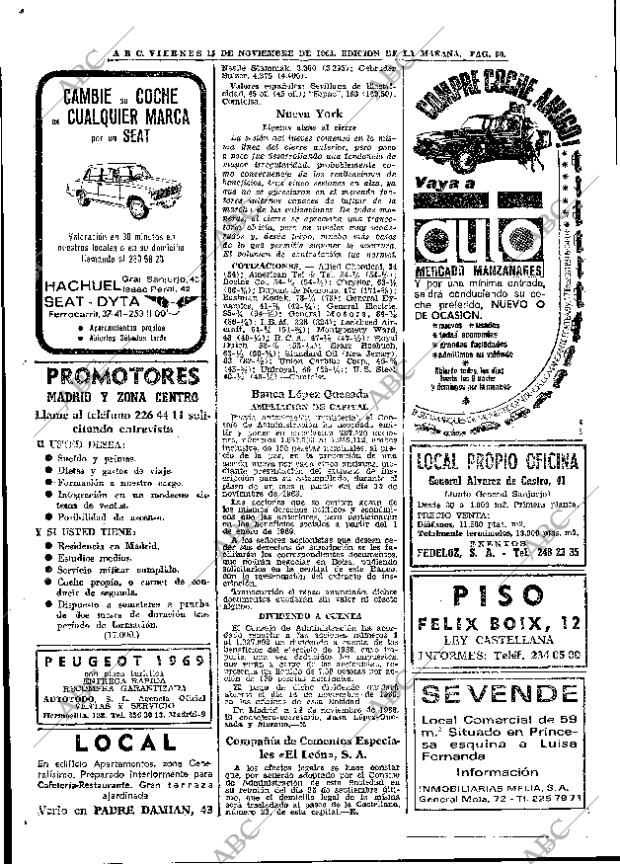 ABC MADRID 15-11-1968 página 106