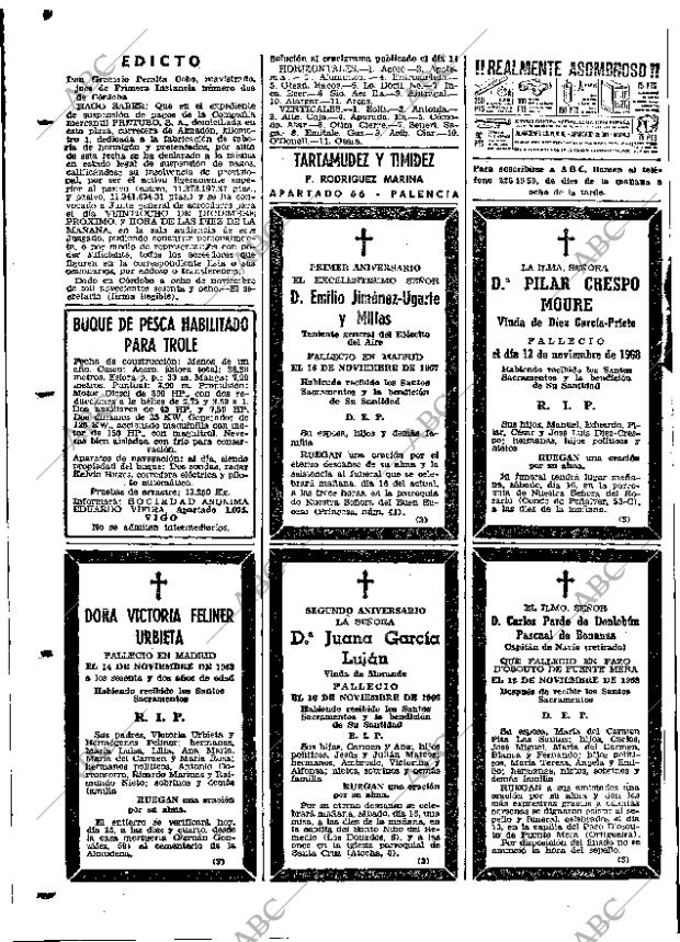 ABC MADRID 15-11-1968 página 140