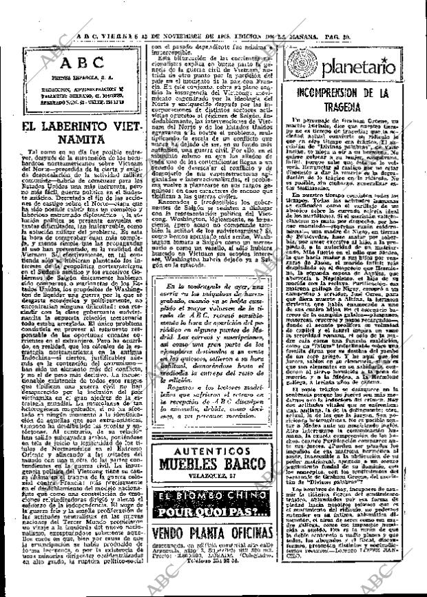 ABC MADRID 15-11-1968 página 56