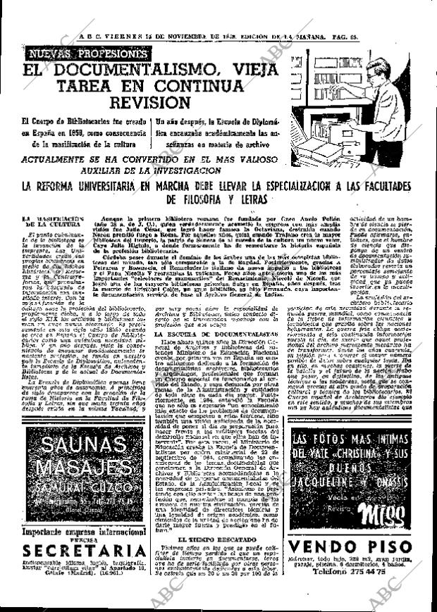 ABC MADRID 15-11-1968 página 91