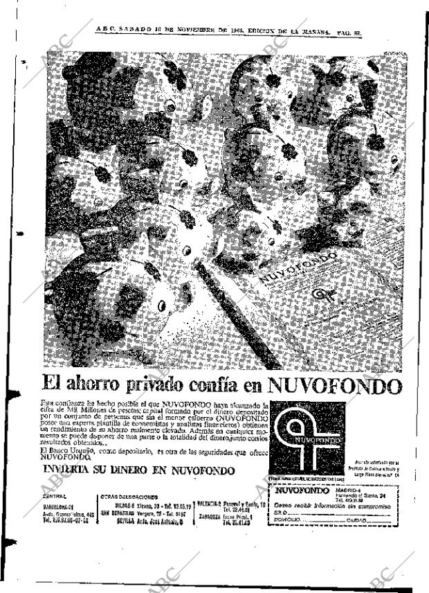 ABC MADRID 16-11-1968 página 114