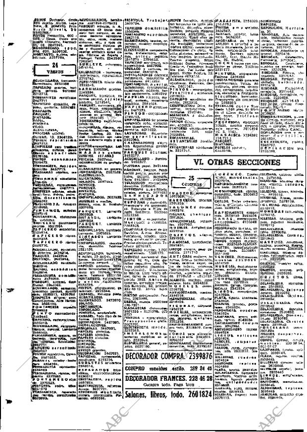 ABC MADRID 16-11-1968 página 134