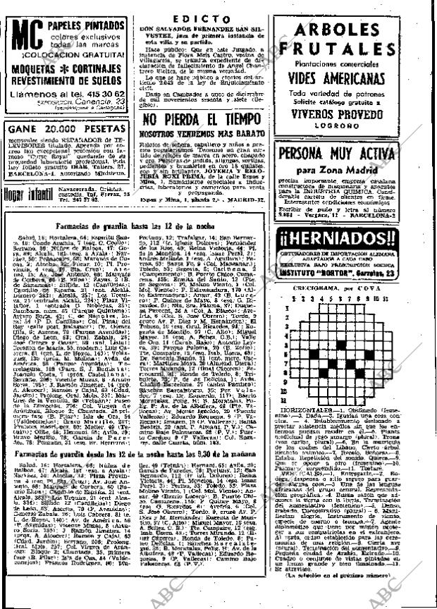 ABC MADRID 16-11-1968 página 143