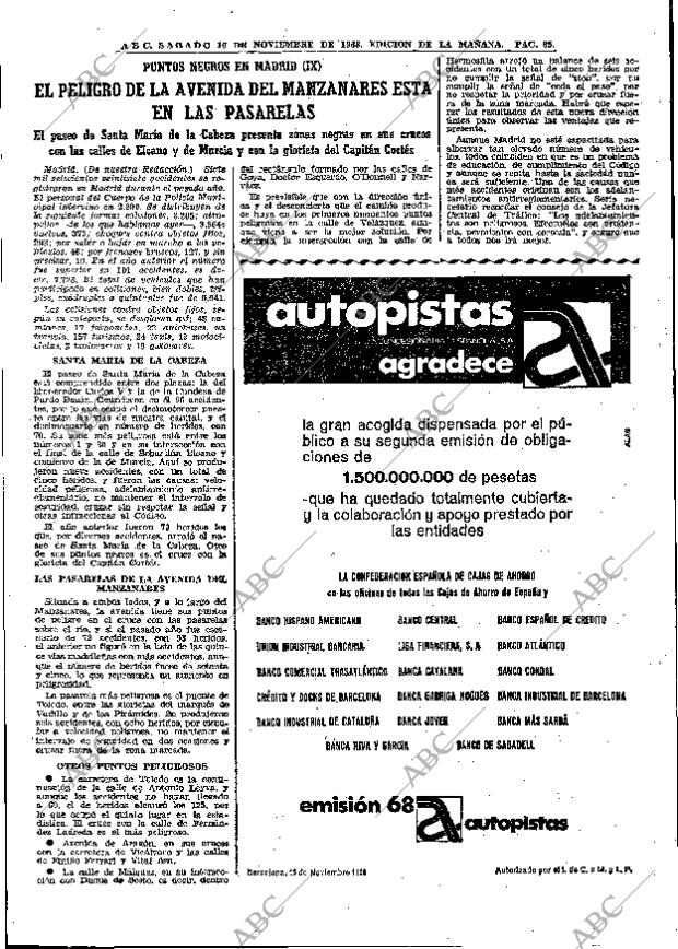 ABC MADRID 16-11-1968 página 91