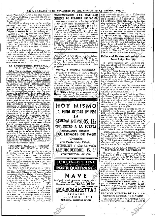 ABC MADRID 16-11-1968 página 97