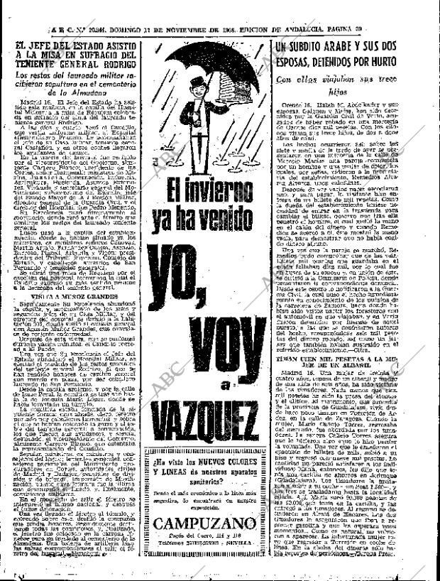 ABC SEVILLA 17-11-1968 página 39