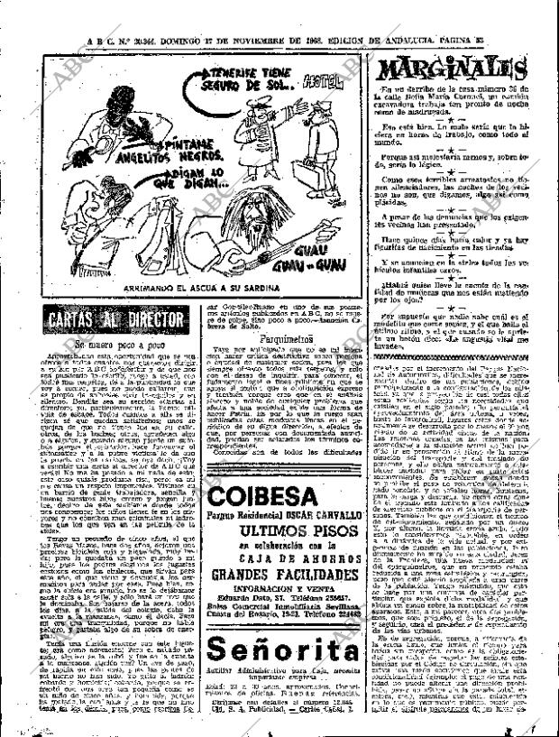 ABC SEVILLA 17-11-1968 página 53