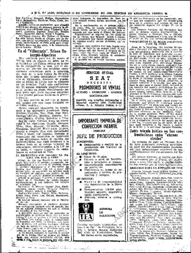 ABC SEVILLA 17-11-1968 página 58