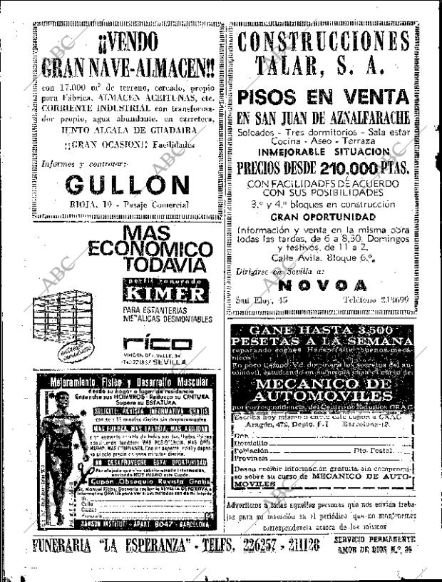 ABC SEVILLA 17-11-1968 página 86