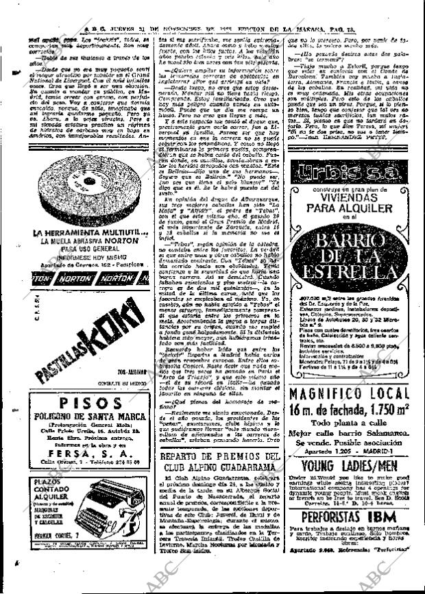 ABC MADRID 21-11-1968 página 100