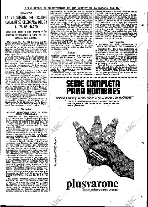 ABC MADRID 21-11-1968 página 101