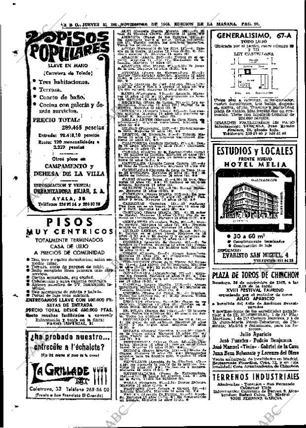 ABC MADRID 21-11-1968 página 112