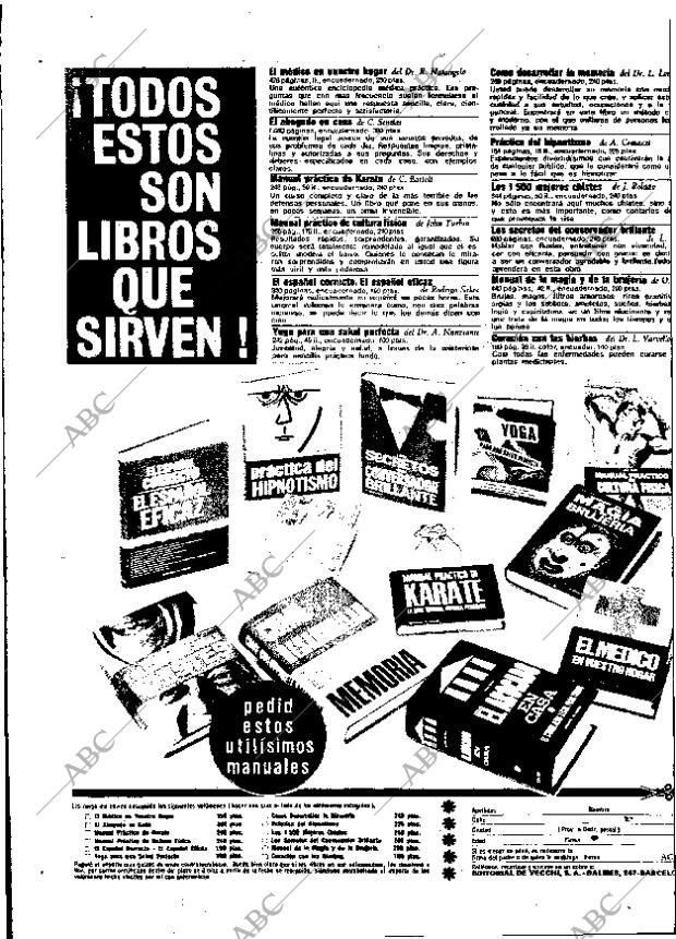 ABC MADRID 21-11-1968 página 136