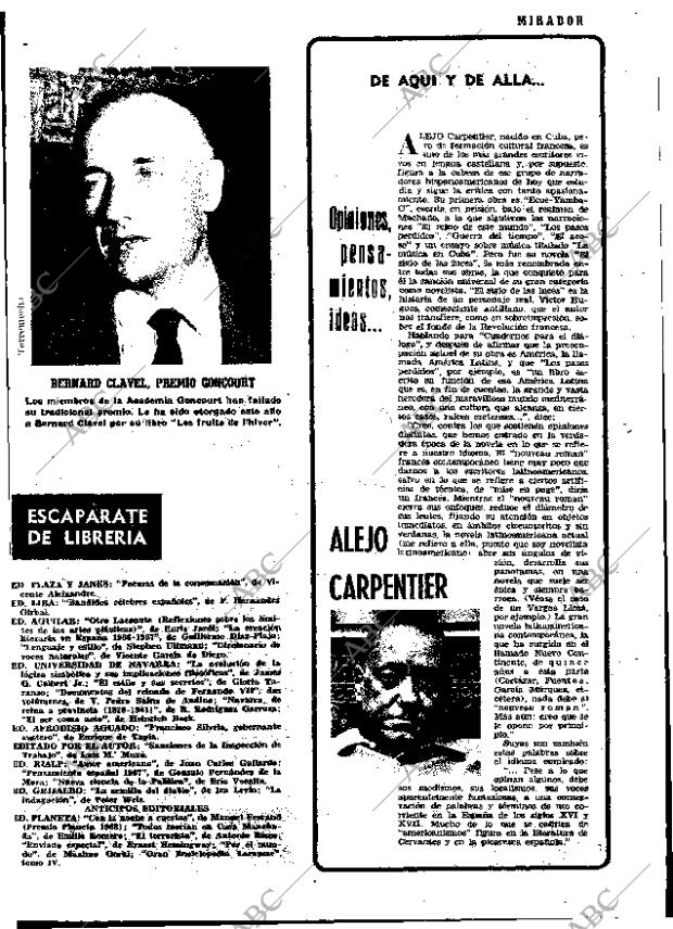 ABC MADRID 21-11-1968 página 41