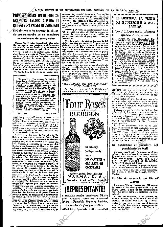 ABC MADRID 21-11-1968 página 54