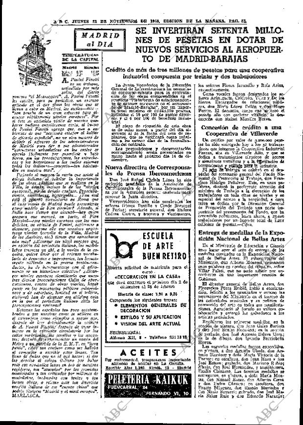 ABC MADRID 21-11-1968 página 75