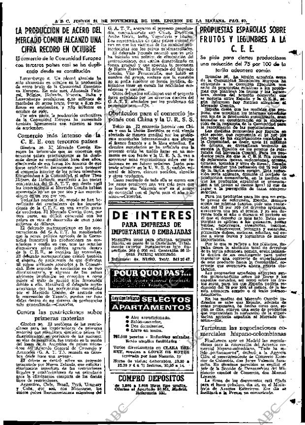 ABC MADRID 21-11-1968 página 91