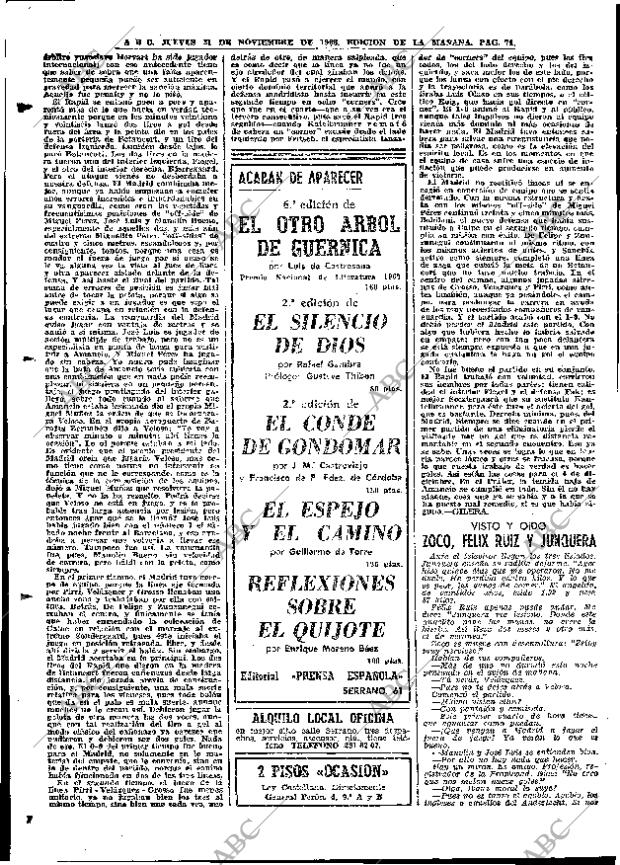 ABC MADRID 21-11-1968 página 96