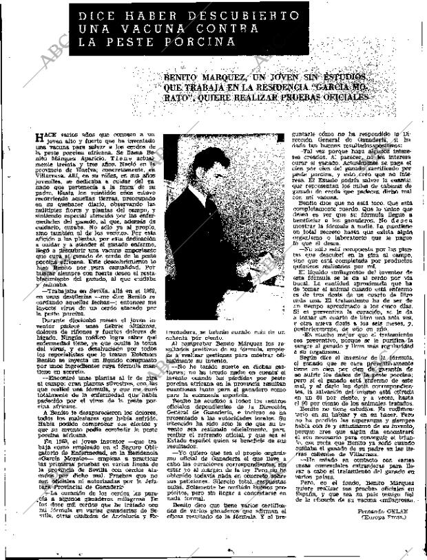 ABC SEVILLA 21-11-1968 página 23