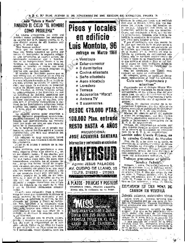 ABC SEVILLA 21-11-1968 página 75