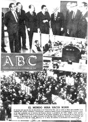 ABC MADRID 22-11-1968 página 1