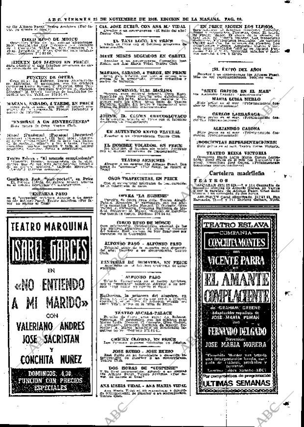 ABC MADRID 22-11-1968 página 111