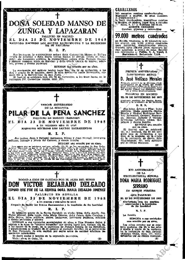ABC MADRID 22-11-1968 página 131