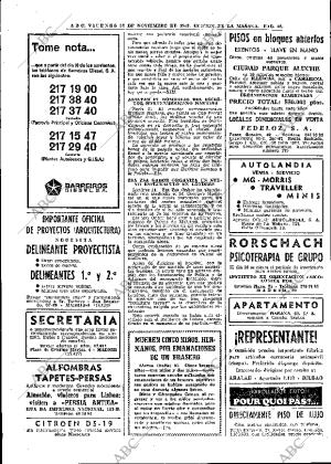 ABC MADRID 22-11-1968 página 64