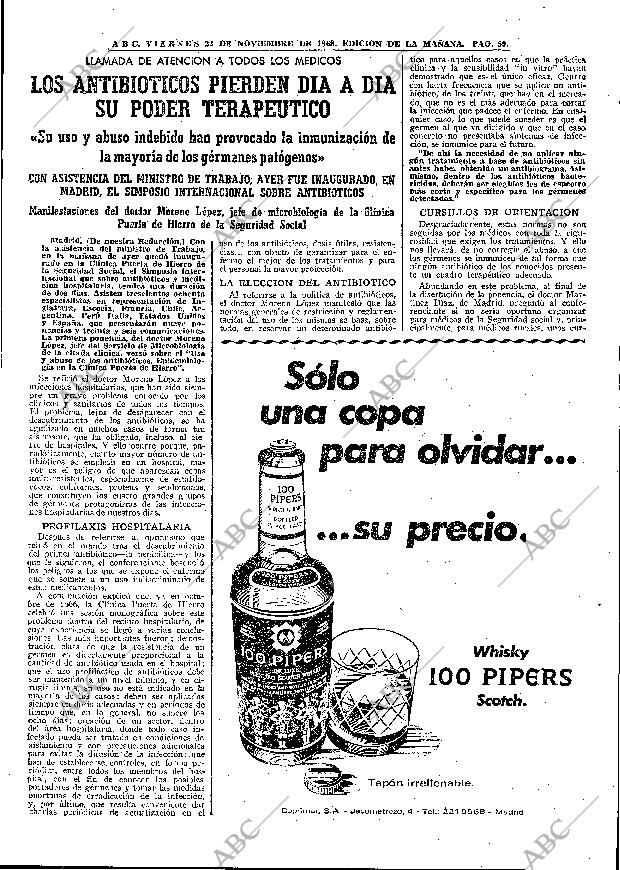 ABC MADRID 22-11-1968 página 81