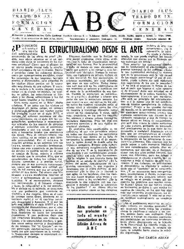 ABC SEVILLA 26-11-1968 página 3