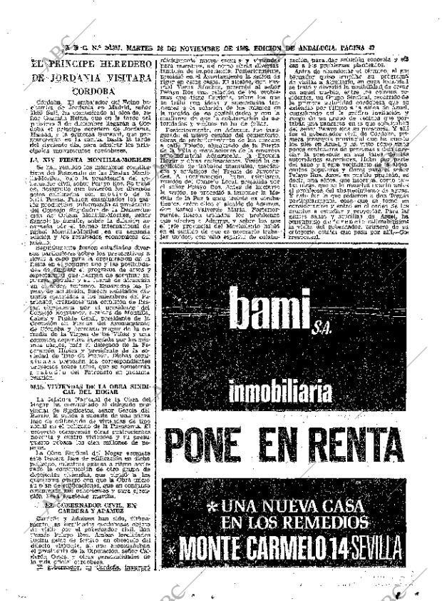 ABC SEVILLA 26-11-1968 página 47