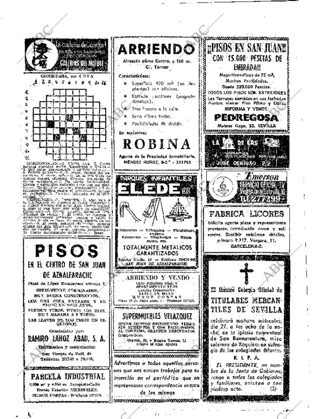 ABC SEVILLA 26-11-1968 página 86