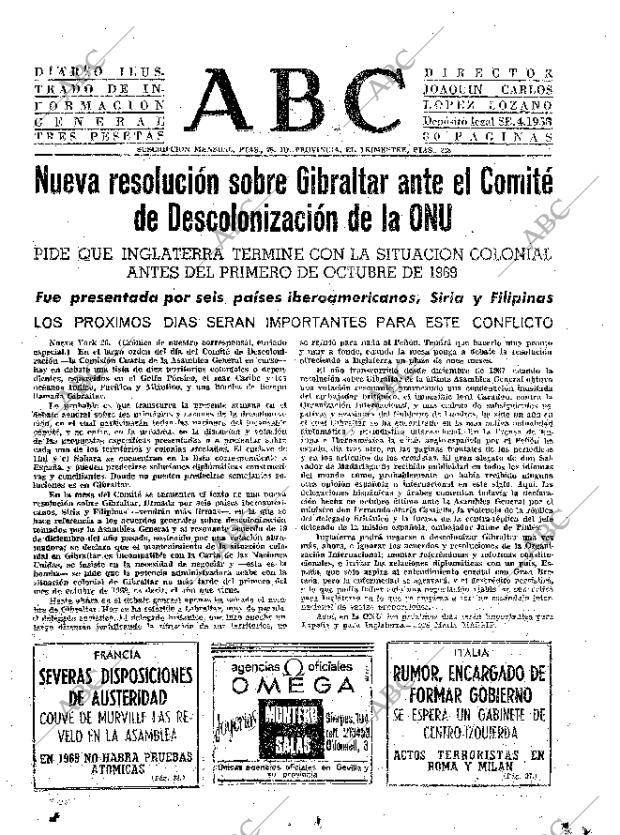 ABC SEVILLA 27-11-1968 página 31