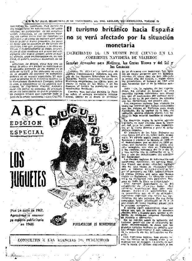 ABC SEVILLA 27-11-1968 página 35