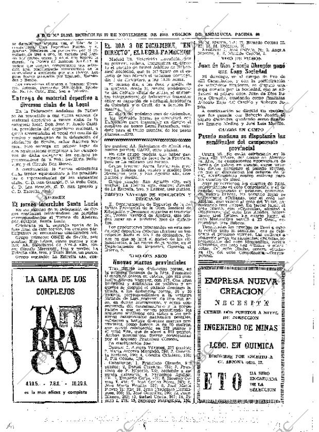 ABC SEVILLA 27-11-1968 página 66