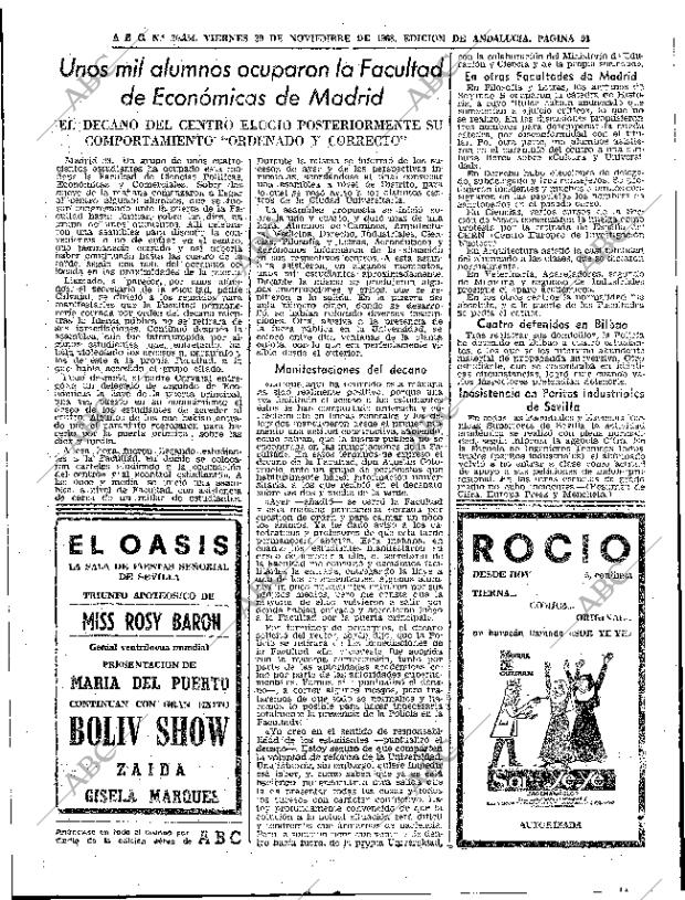ABC SEVILLA 29-11-1968 página 91