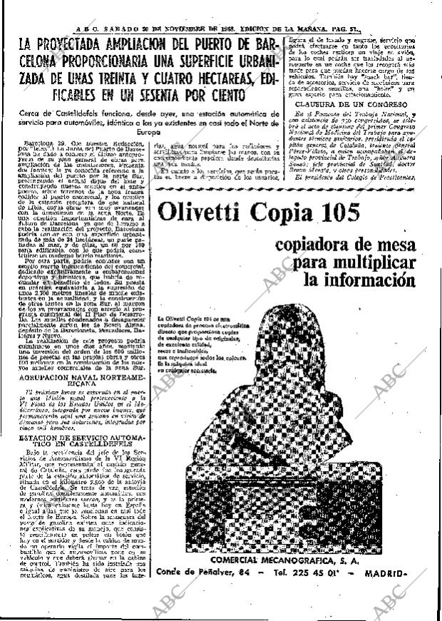 ABC MADRID 30-11-1968 página 83