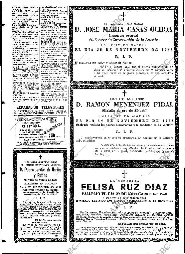 ABC MADRID 07-12-1968 página 138