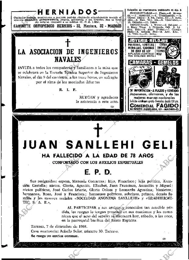 ABC MADRID 07-12-1968 página 140
