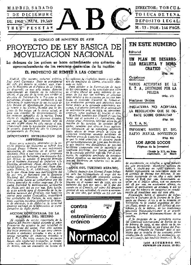ABC MADRID 07-12-1968 página 55