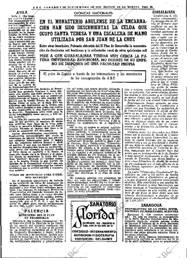 ABC MADRID 07-12-1968 página 85