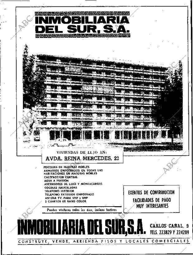 ABC SEVILLA 07-12-1968 página 22