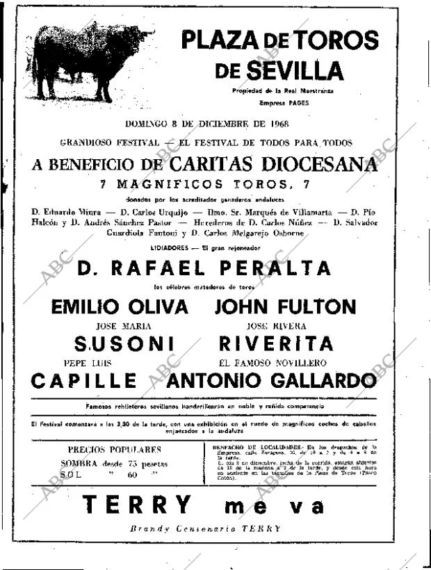 ABC SEVILLA 07-12-1968 página 29